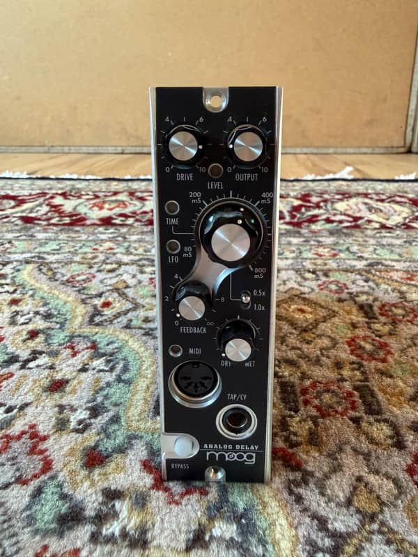 Moog 500 Series Analog Delay Module 2010s - Black image 1