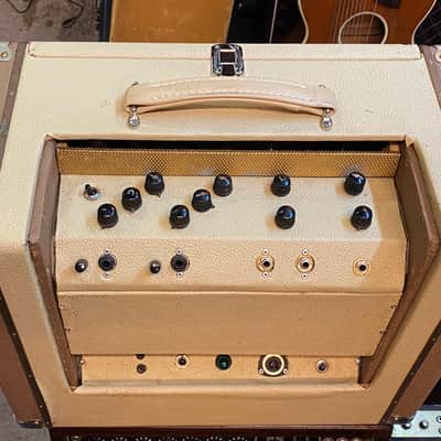 Suprem Solist 1960 - Creme Tolex 25 Watt rms Vibrato Made in Germany image 1