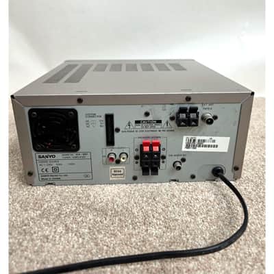 Sanyo JCX-007 - Hi-Fi Amplifier - Silver - Fair image 7