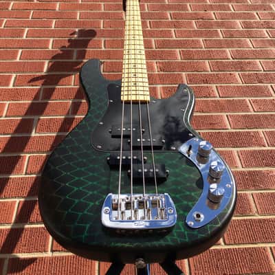 2020 G&L CUSTOM SHOP USA Matador Dragon Skin 4-String Electric Bass Guitar w/ Black Tolex Case image 2