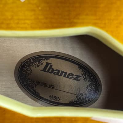 Ibanez AF200 Hollow Body HH Violin Sunburst - 2004 image 21