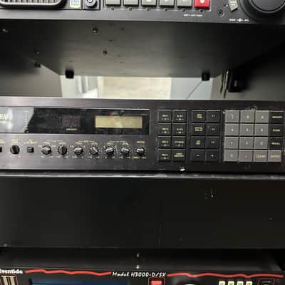 Yamaha REV 7 Digital Reverberator 1980s - Black image 2
