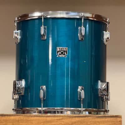 1980's Tama Superstar 16" Aquamarine Floor Tom 16x16 image 1