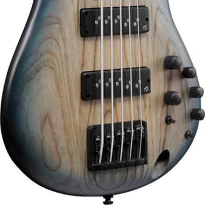 Ibanez SR Standard 5 String Electric Bass - Cosmic Blue Starburst Flat (SR605ECTF) image 2