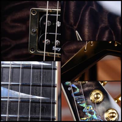 Jackson USA Custom Shop RRTQ Rhoads Quilt Maple Top Trans Black Burst 2022 w/OHSC image 12