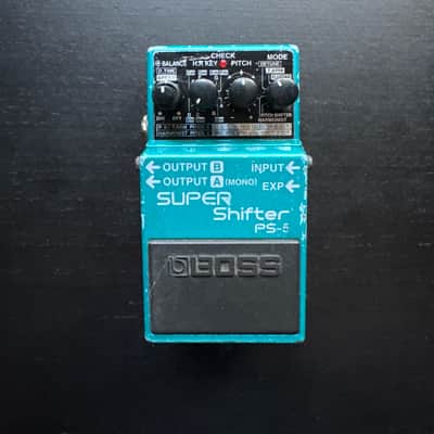 Boss PS-5 Super Shifter (Dark Gray Label) 1999 - Present - Blue image 1