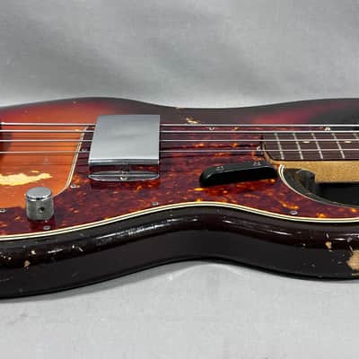 1961 Fender Precision Bass Sunburst w/ Rosewood Fingerboard image 7