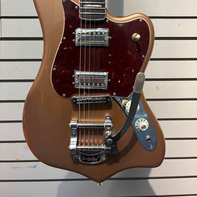 Fender Parallel Universe II Maverick Dorado Electric Guitar - Firemist Gold image 1