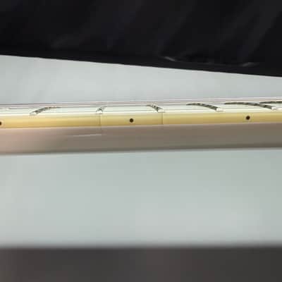 2016 Epiphone Brendon Small Signature "Snow Falcon" Flying V - Snow Burst image 8
