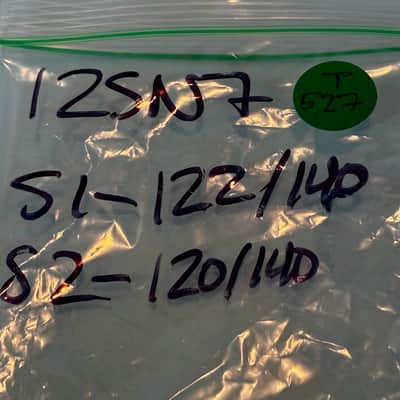 1976 General Electric 12SN7GTA Vintage 1970s Black Plate Tube! T527 image 8