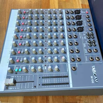 TASCAM M-08 8 Channel Analog Mixer - Vintage Mixing Console image 5