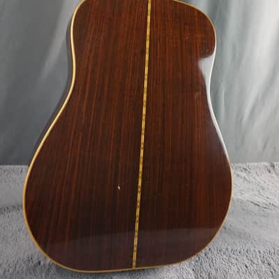 1970s Yamaki F-150 Dreadnought Acoustic Guitar MIJ w/ Hard Case image 3
