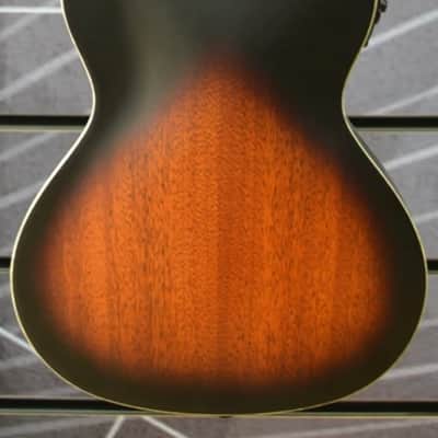 Kala Archtop Tobacco Burst Satin Tenor Ukulele image 7