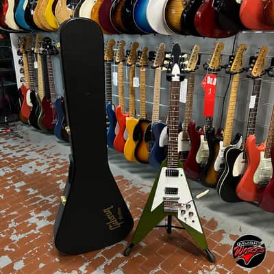 Gibson Custom Shop M2 M Flying V 67 Verdoro Green Metallic image 9