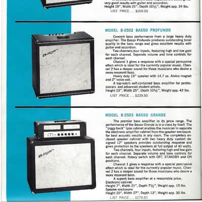 Hilgen B2503 Basso Grande 1964-65 Handwired 35 Watt Tube Amp image 17