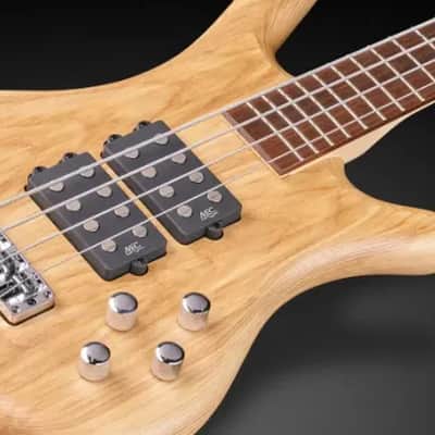Warwick RockBass Corvette $$ | 4-String | Natural Transparent Satin image 1