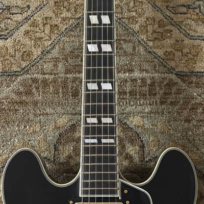 Eastman T59/TV-B-LTD-BK Limited Edition Semi Hollowbody Electric Guitar w/ Hard Case & Free Pro Setup image 4