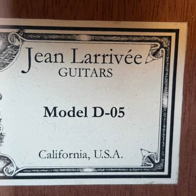 Larrivee D-05 - 2001 American Made image 13