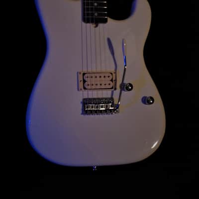 ST. BLUES Eliminator 1 "Billy Gibbons" 1984 White. Strings & Things Workshop. VERY RARE Plays Great image 3