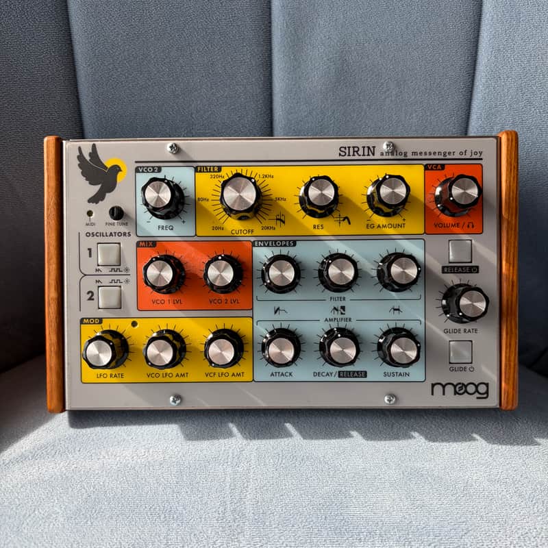Moog Sirin Analog Messenger of Joy 2019 - Present - Silver