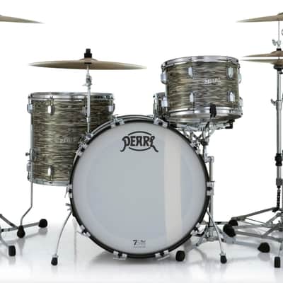Pearl President Series Deluxe 3-piece Shell Pack - 22" Bass Drum DESERT RIPPLE image 2