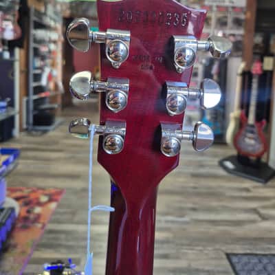 Gibson Les Paul Classic 2023 - Translucent Cherry W/Hardcase image 9