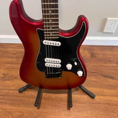 Squier Contemporary Stratocaster Sunset Metallic Finish Used image 2