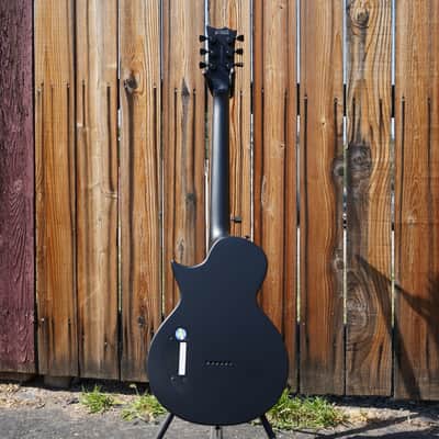ESP LTD DELUXE EC-01FT - Charcoal Burst Satin 6-String Electric Guitar (2025) image 3