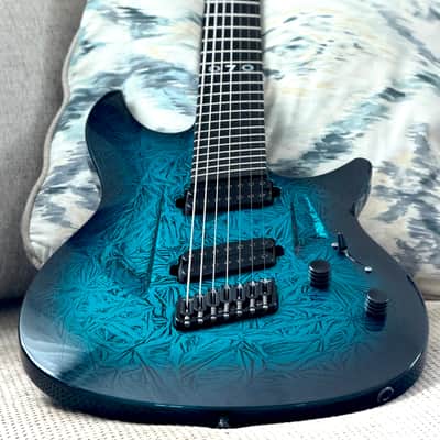 Aristides 070s - Dark Teal Crystalized Burst Custom image 3