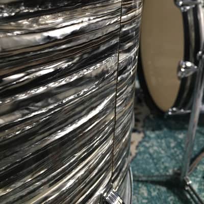 Ludwig Ringo, Original 1964, 22,13,16, 5.5x14, Black Oyster Pearl. Wow! image 8