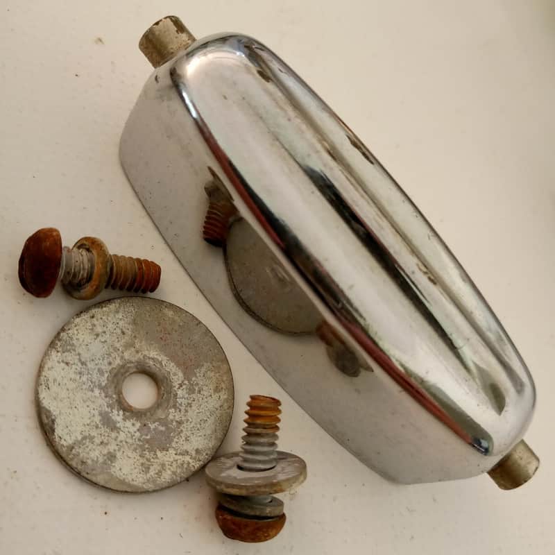 Rogers 1+Bread&Butter Ridged Lug Bass/Snare/Tom Center 2 1/8"Large Cleveland USA image 1