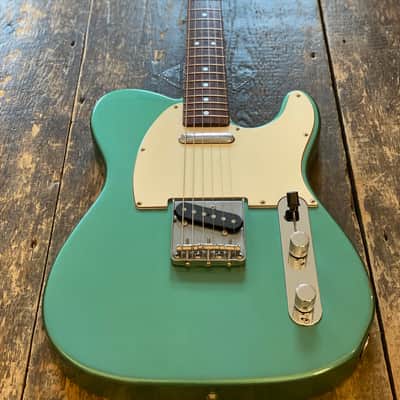 Fender 1971 Reissue Telecaster in Rare Sherwood Green Finish CIJ 2002 w/ Hardcase image 10