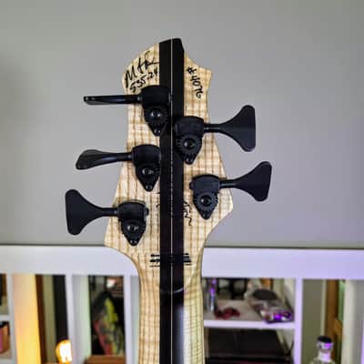 MTD 535-24 with Quilted Makore Top, Flamed Maple Body & Birdseye Maple Fingerboard image 12