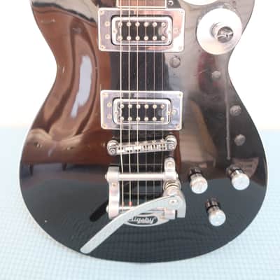 Gretsch G5230T Electromatic Jet FT Black Guitar With Bigsby 2019 Loose Electronics Extra Drill Holes & Random Mods Minor TLC Needed Dings & Scrapes Special image 5