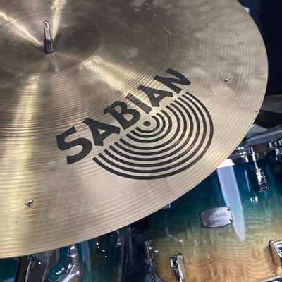 David Garibaldi's Tower of Power Sabian 20" HH Hand-Hammered Medium Sizzle Ride Cymbal With 6 Rivets, 2526g (#46) image 16