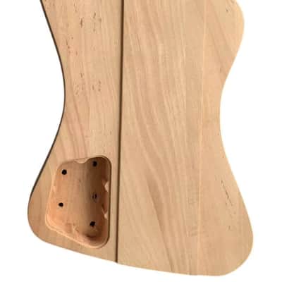 DIY Project Firebird Style Guitar Mahogany Body with Neck, Rosewood Fingerboard image 2