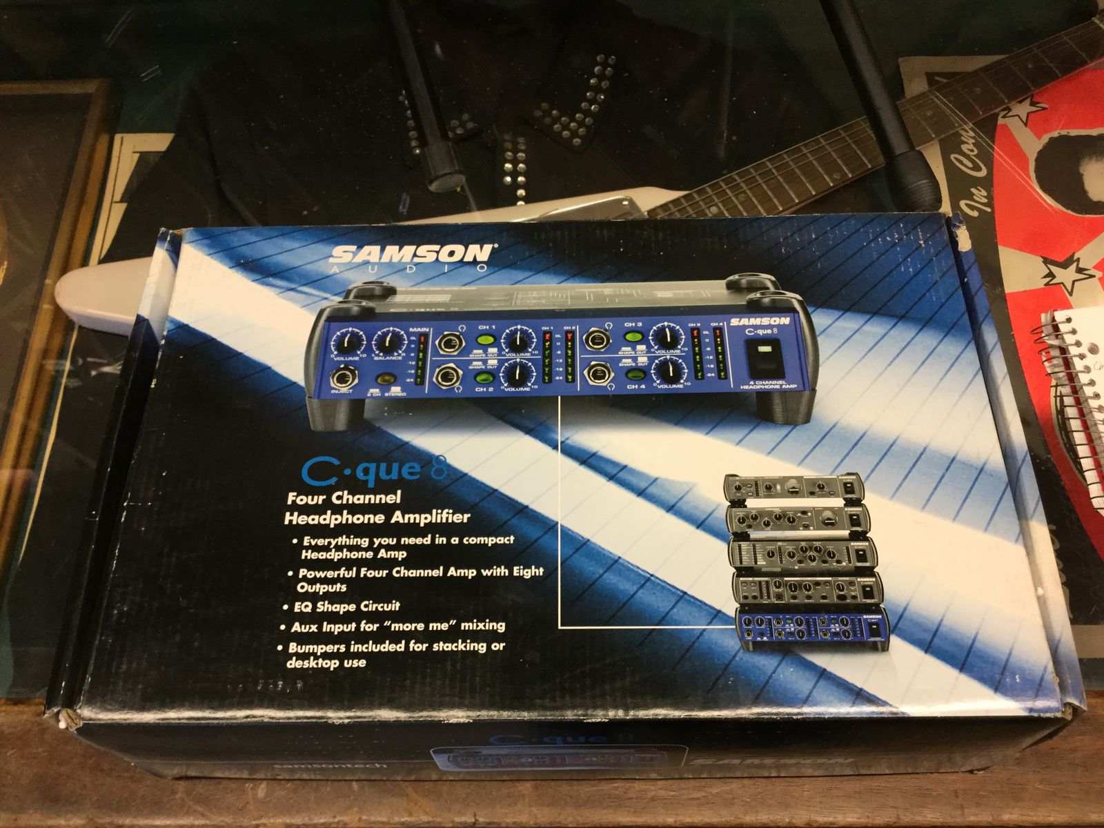 Samson C-Que8 C Class 4-Channel Headphone Mixer/Amplifier | Reverb