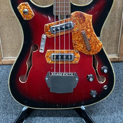 Royal Artist  Bass 60’s Red Sunburst image 1