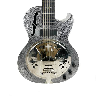 ZETA Music Industries Richie Owens BAYOU Crossroads Electric Resonator Owned by Nils Lofgren image 2