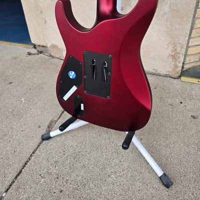 ESP LTD M-1000 2025 - Candy Apple Red Satin image 9