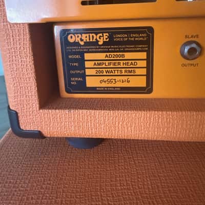 Orange AD200 Bass MK3 200-Watt Bass Amp Head 2003 - 2023 - Orange image 4