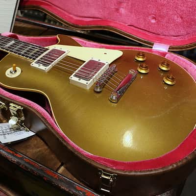 Gibson Custom Shop Murphy Lab '57 Les Paul Goldtop Reissue Light Aged image 7