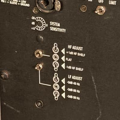 KRK V8 Series I Passive/Active Studio Monitors - Matching Pair (One Blown / Non-Functioning - Project Set) image 12