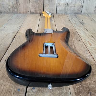 Fender Eric Johnson Thinline Stratocaster 2018 Sunburst Original Case & Paperwork - Sunburst image 13
