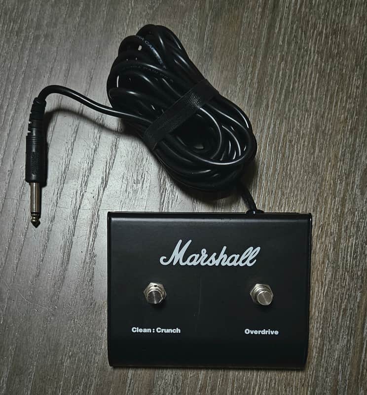 Marshall PEDL-90010 2-Button FX Amp Footswitch 2010s - Black image 1