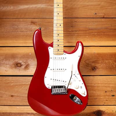 RARE! 1995 American Standard Fender GC-1 GK Roland Ready Stratocaster Lipstick Red! USA Strat! +OHSC 99572 image 5