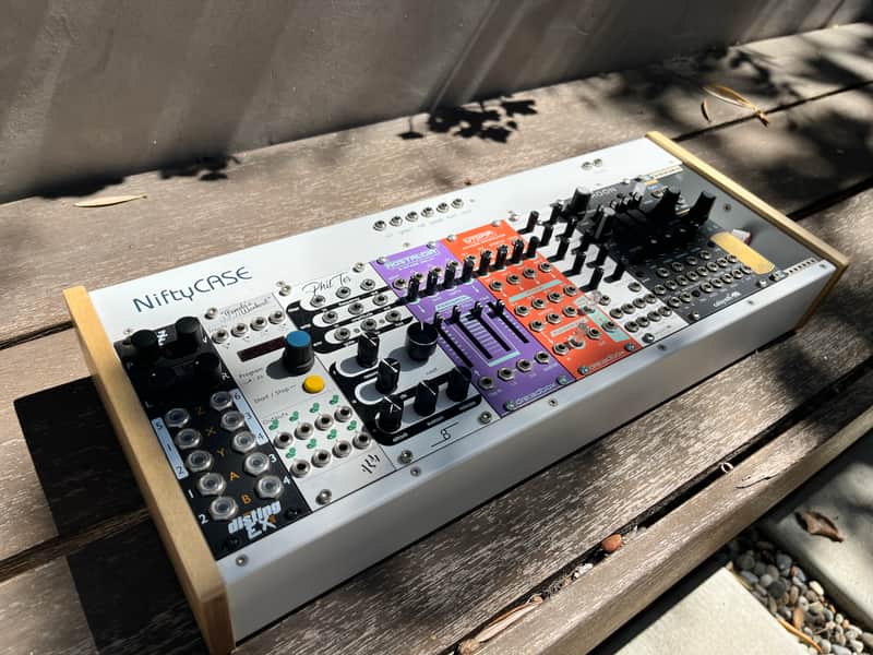 Cre8Audio NiftyCASE Complete Eurorack Modular Synth System - Nanorings, Typhoon, Disting EX, Pamela's New Workout image 1