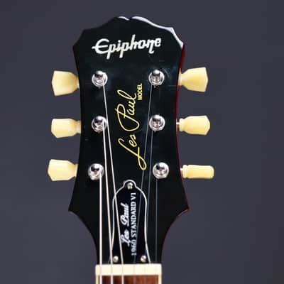 Epiphone Les Paul 1960 Standard V1 Heritage Cherry Sunburst 50th Anniversary image 6
