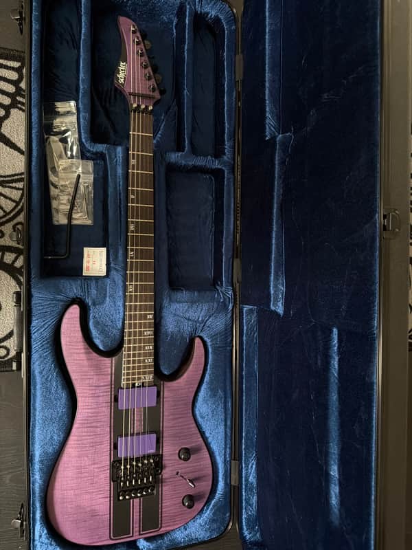 Schecter Banshee GT FR 2020 - Present - Satin Trans Purple image 1