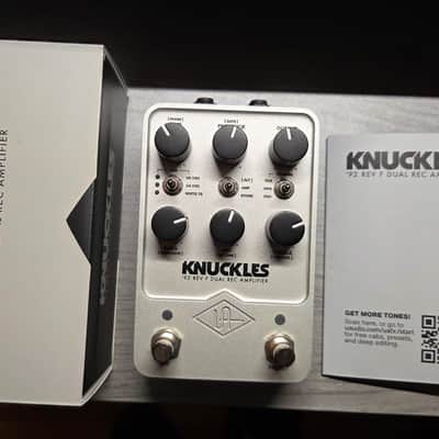Universal Audio Knuckles '92 Rev F Dual Rec Amplifier 2024 - Present - Silver image 3